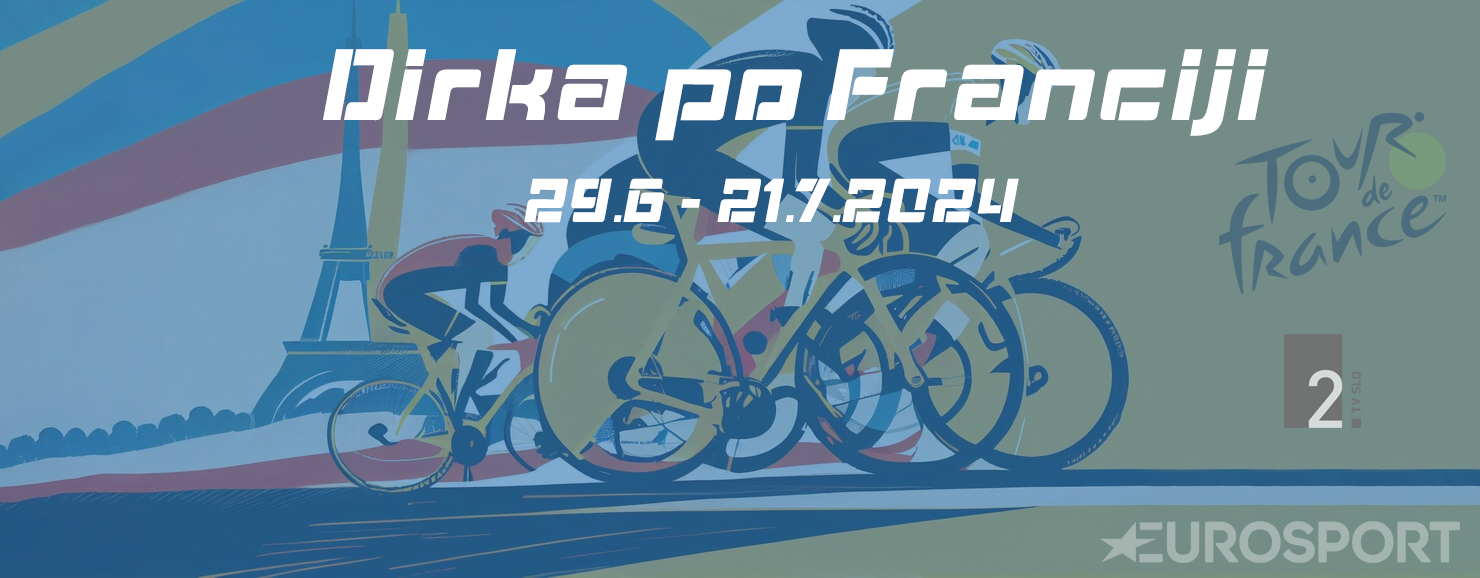 Dirka po Franciji: Prenos dirke v živo na TV Slo 2 in Eurosportu
